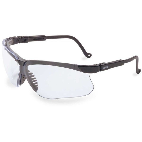 Honeywell Uvex Uvex Genesis Anti Fog Safety Glasses, Black Frame, Clear Lens S3200HS